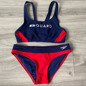 Speedo Lifeguard Bikini Swimsuit Sz xS